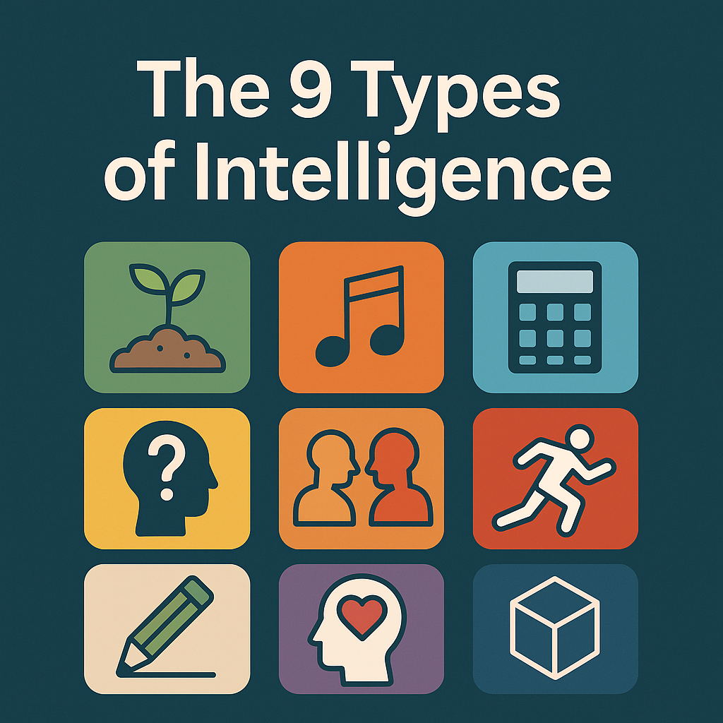 The 9 Types of Intelligence: Exploring Human Potential